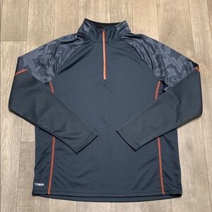 Free Country Quarter Zip Ultimate Comfort‎ Active
Athletic Shirt Jacket Pullover